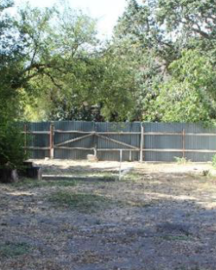 backyard before dirt covered backyard before redo
