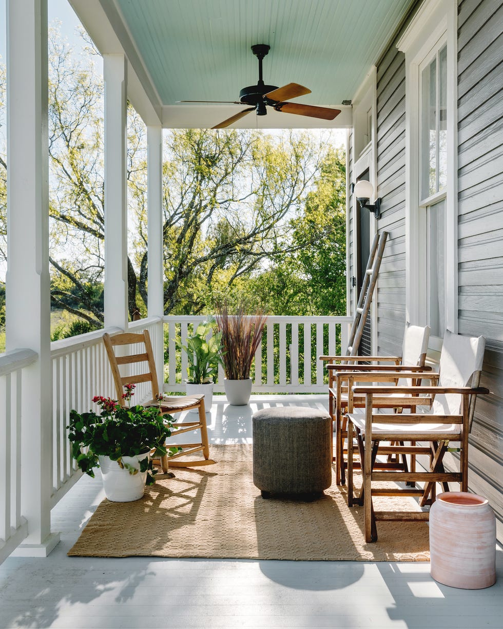 tiny Texas farmhouse front porch tiny texas farmhouse front porch