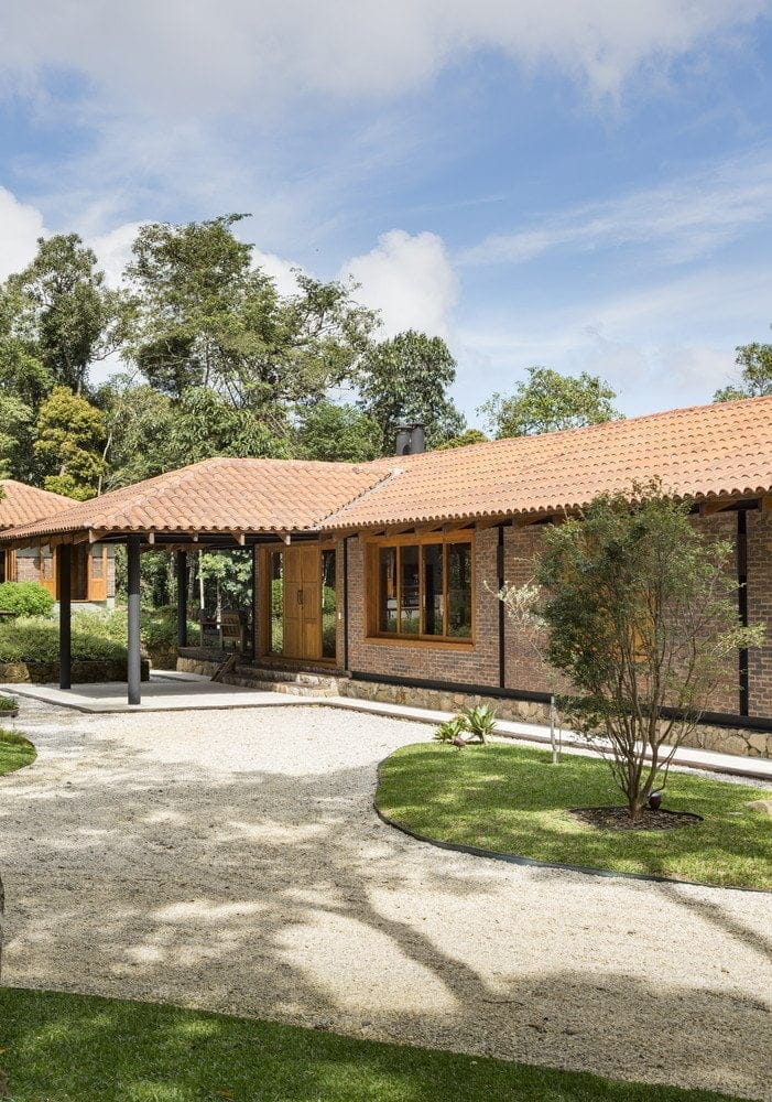 single story brick homes