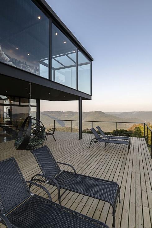 large glass windows