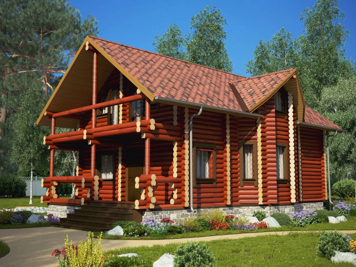 Log house