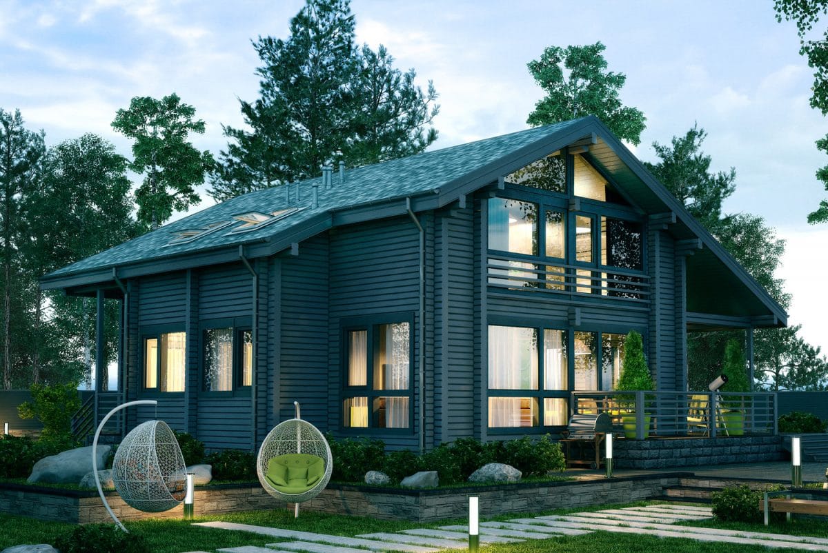 Modern timber house designs