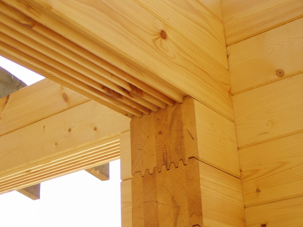 Timber build houses