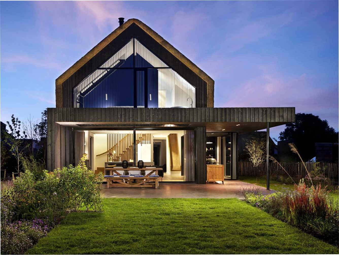 grass thatched house plans