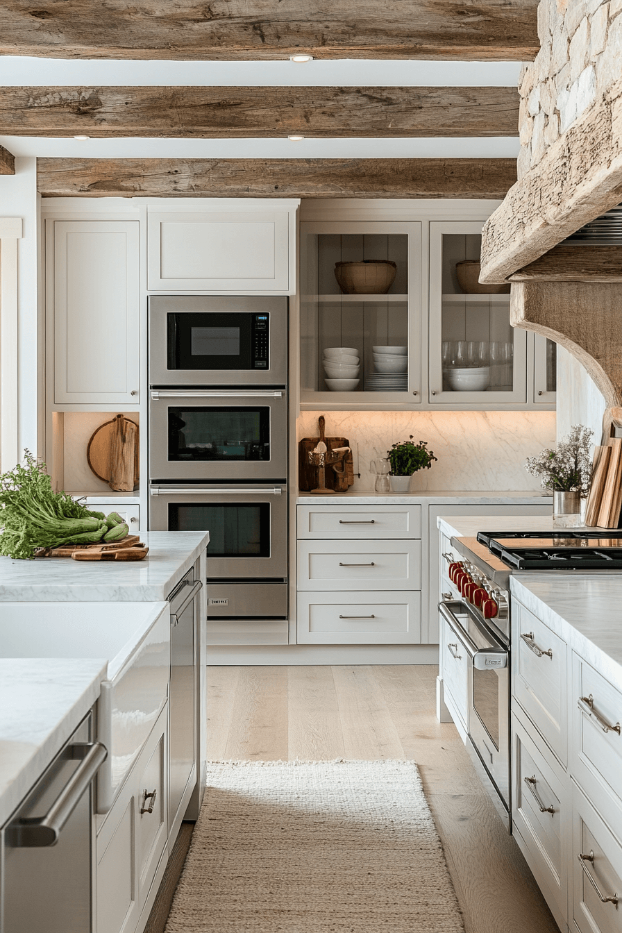 29 French Provincial Kitchen Interiors That Exude European Elegance french provincial kitchen