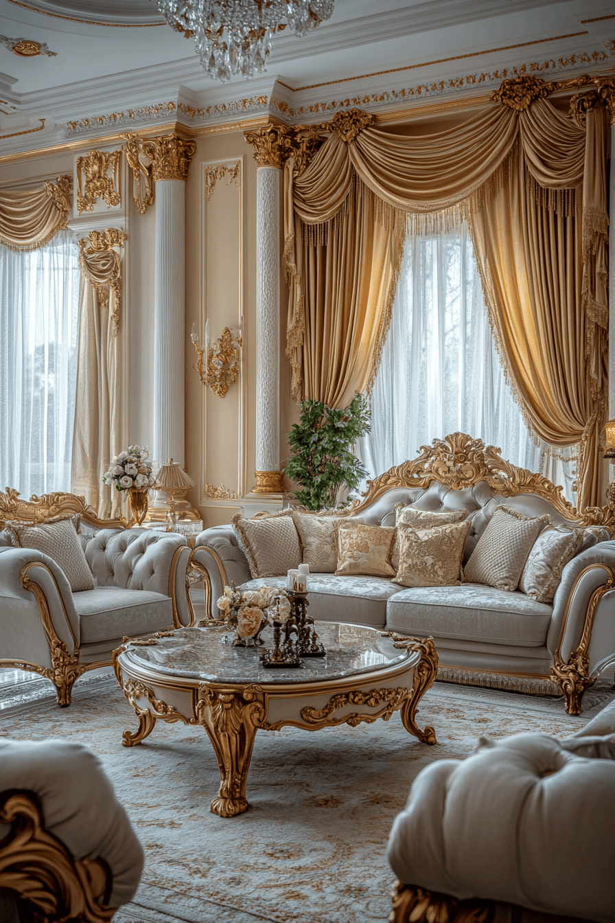 29 Neoclassical Interior Living Rooms to Bring Classic Beauty into Modern Living neoclassical interior living rooms