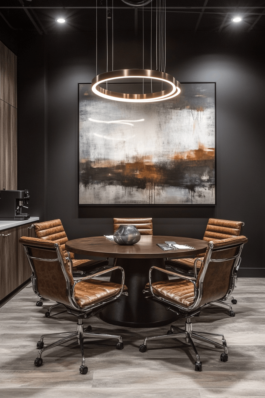29 Moody Office Inspirations for a Comfortable and Inspiring Work Area moody office