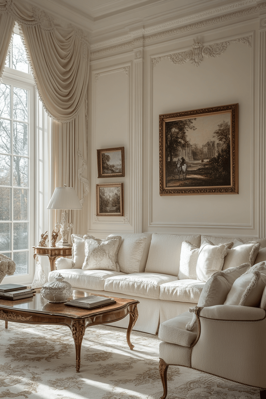 29 Neoclassical Interior Living Rooms to Bring Classic Beauty into Modern Living neoclassical interior living rooms