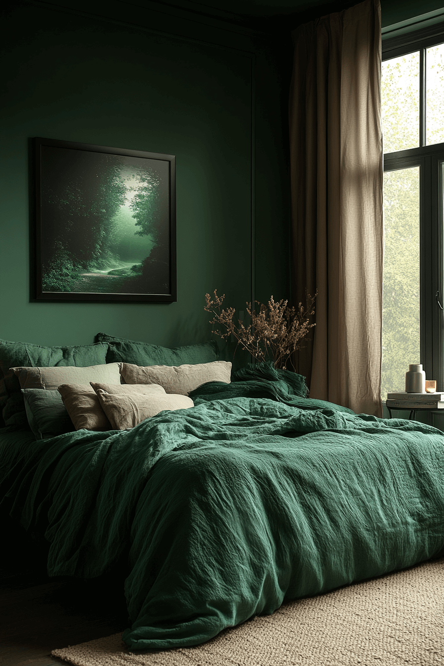 29 Moody Bedroom Ideas to Make Your Bedroom Feel Like a Luxurious Haven moody bedroom