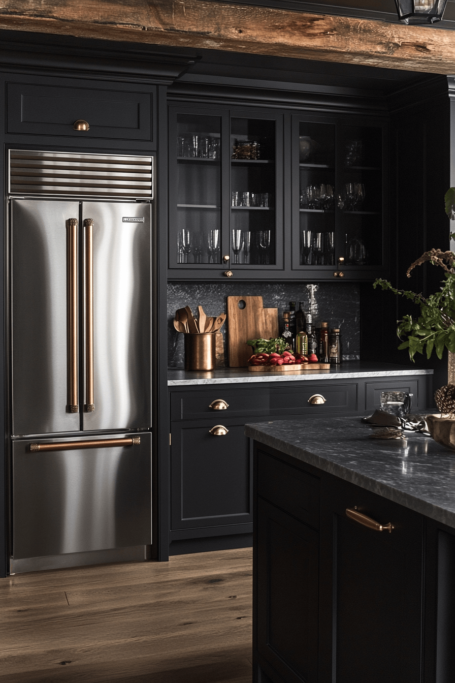 29 Moody Cottage Kitchen Inspirations to Embrace Simplicity and Depth moody cottage kitchen
