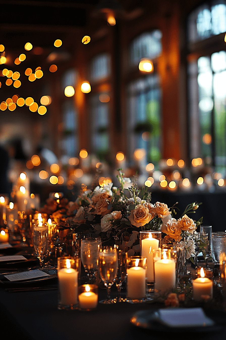 29 Moody Romantic Wedding Decor Inspirations for an Intimate Celebration moody romantic wedding decor