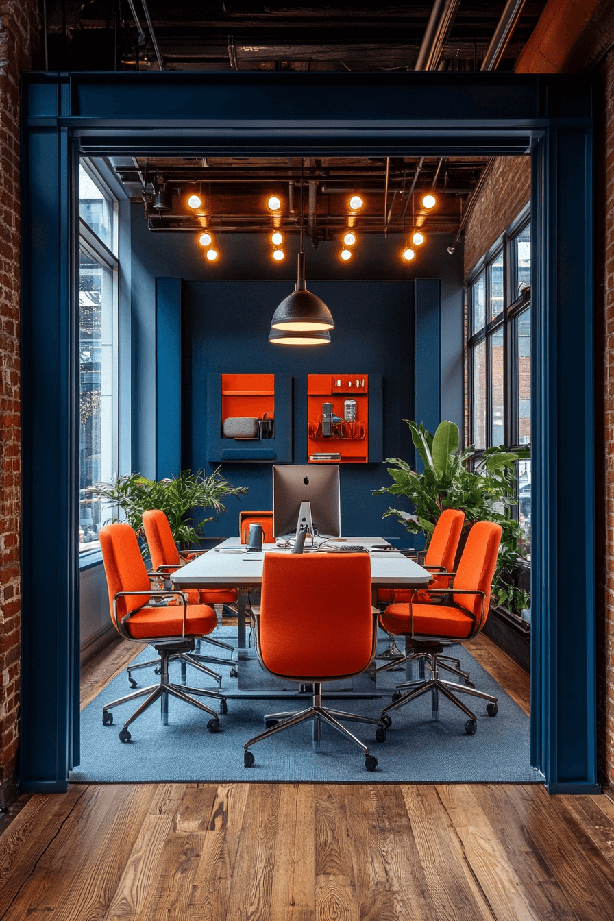 29 Moody Office Inspirations for a Comfortable and Inspiring Work Area moody office