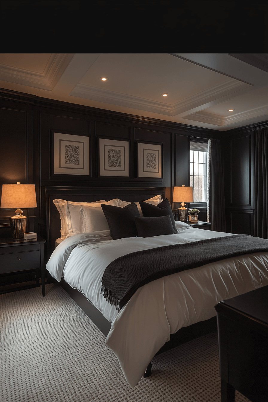 29 Moody Bedroom Ideas to Make Your Bedroom Feel Like a Luxurious Haven moody bedroom
