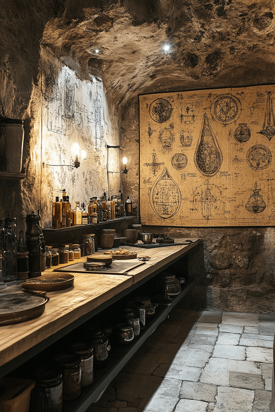 29 Dark Academia Kitchen Inspirations for a Thoughtfully Styled Space dark academia kitchen