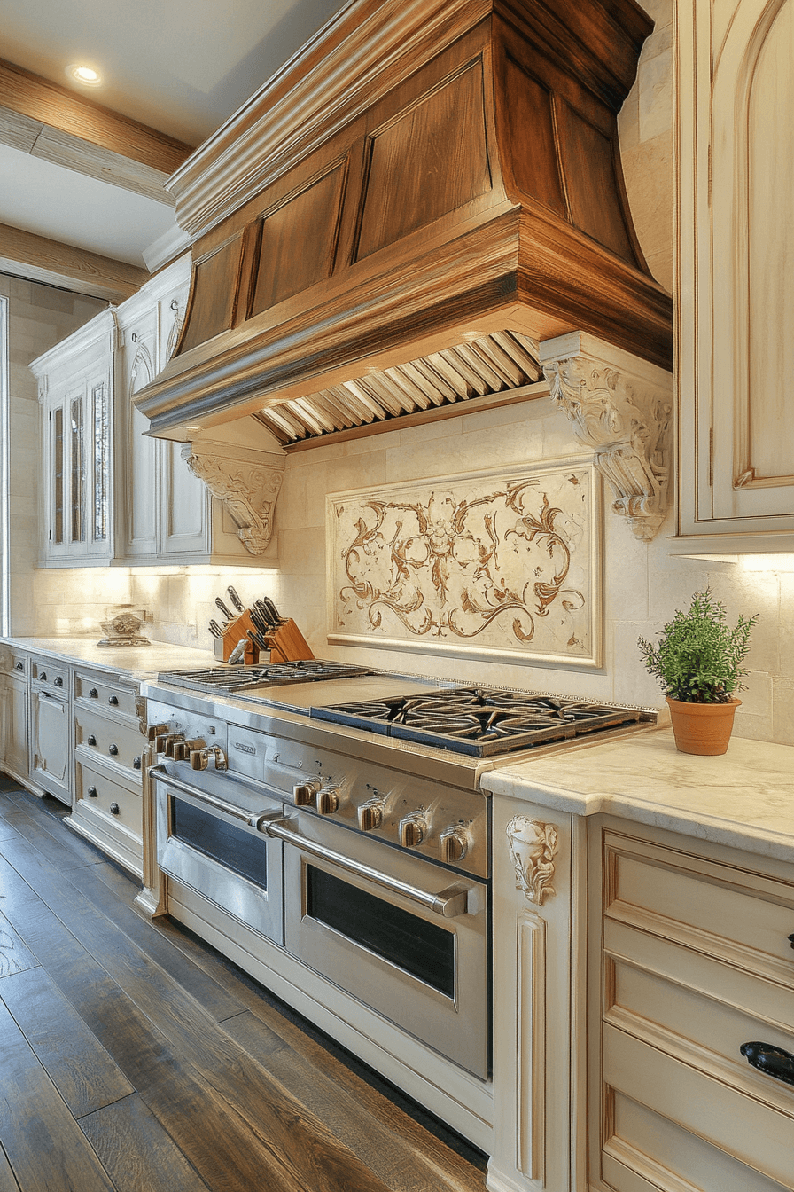 29 French Provincial Kitchen Interiors That Exude European Elegance french provincial kitchen