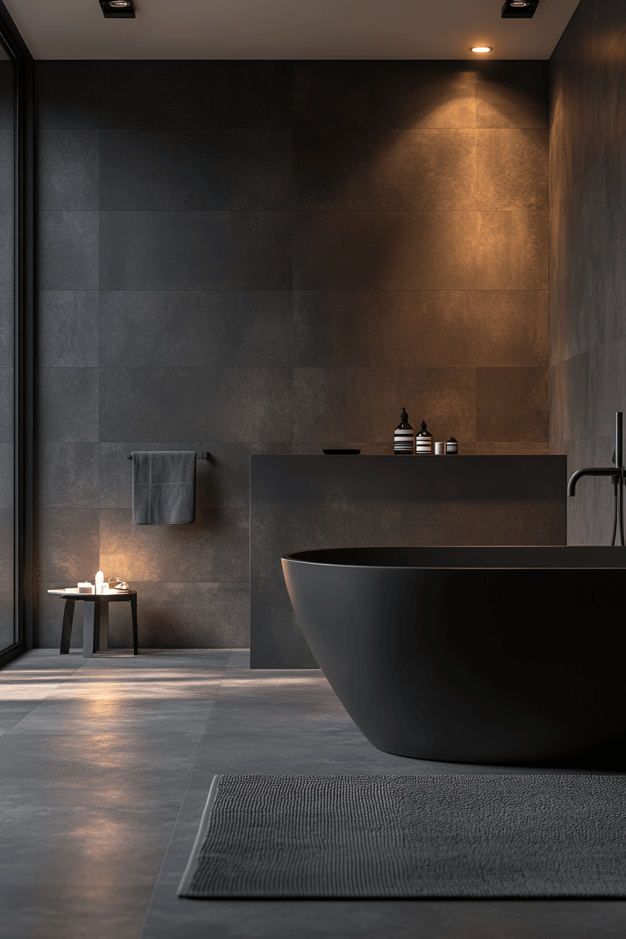 29 Moody Bathroom Designs That Will Elevate Your Home’s Aesthetic moody bathroom