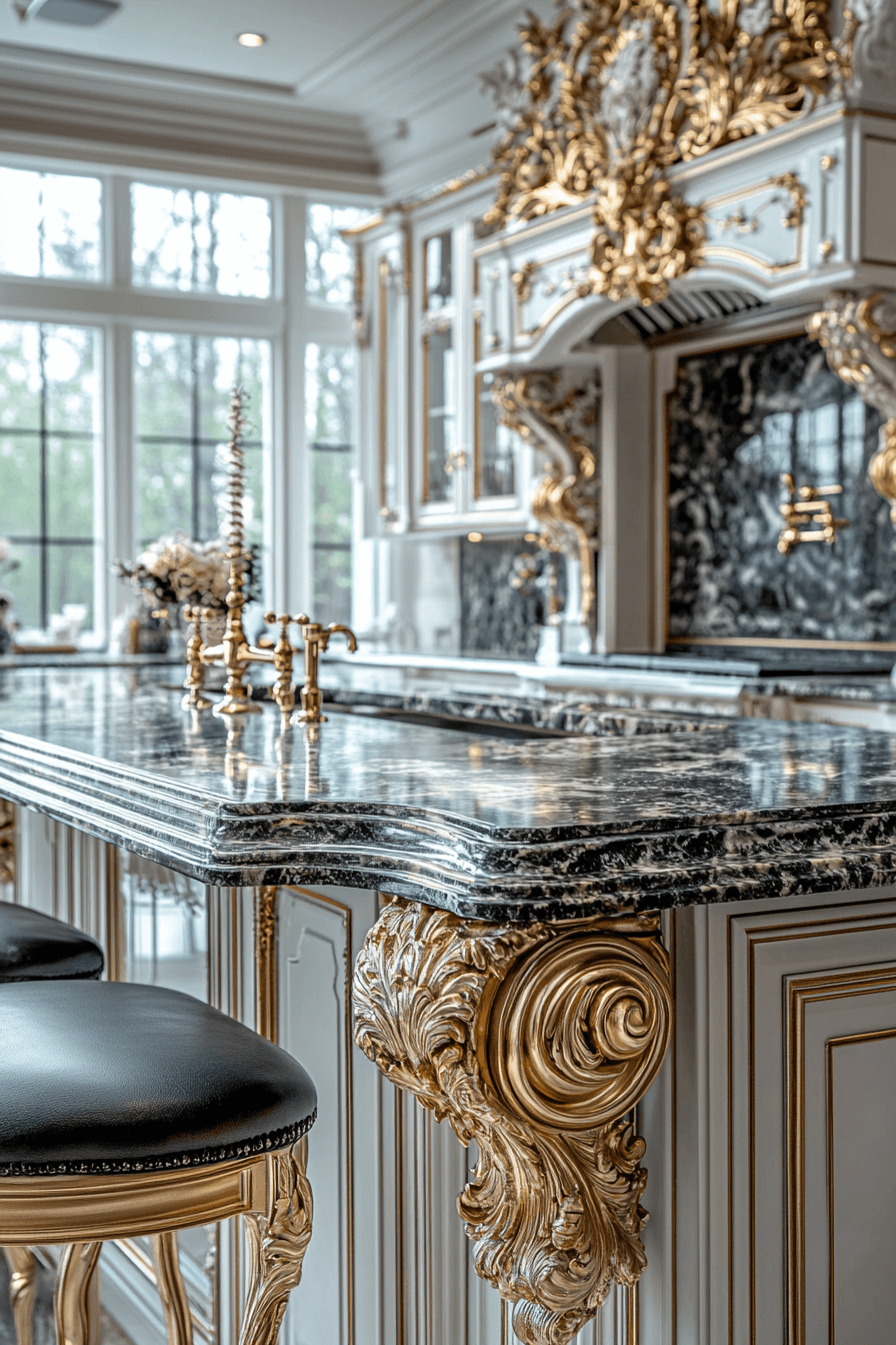 29 Neoclassical Kitchen Inspirations to Create a Truly Timeless Culinary Experience neoclassical kitchen