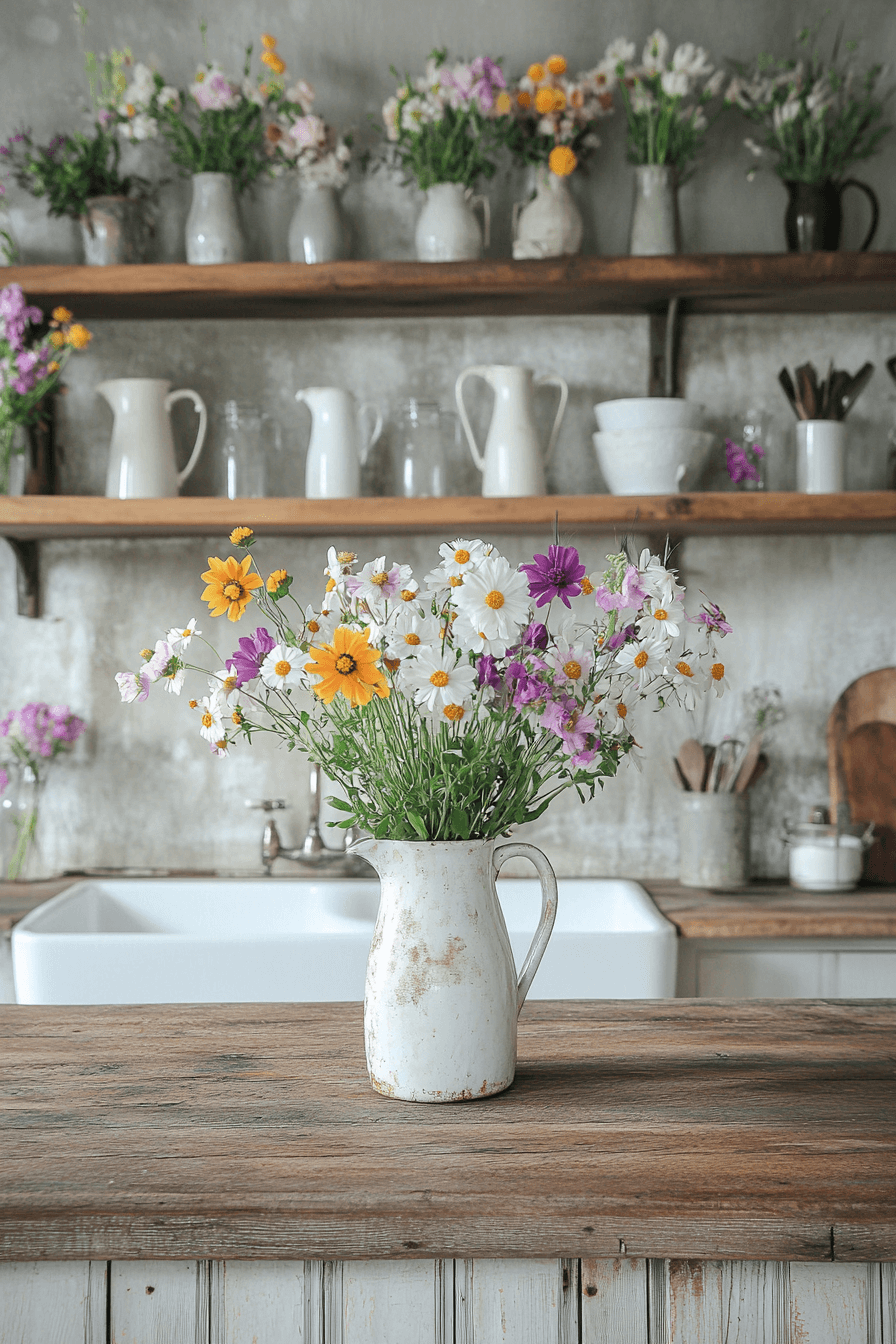 29 Rustic Spring Home Decor Ideas That Brighten Your Home with Rustic Charm rustic spring home decor ideas