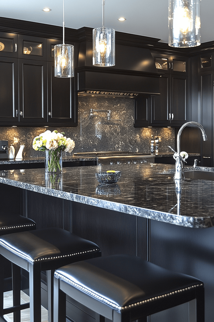 29 Moody Kitchen Cabinets That Turn Everyday Cooking Into a Mood moody kitchen cabinets
