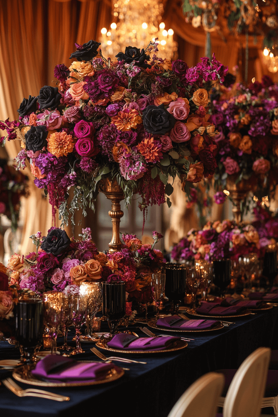 29 Moody Romantic Wedding Decor Inspirations for an Intimate Celebration moody romantic wedding decor
