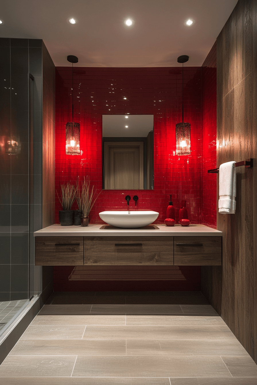 29 Moody Bathroom Designs That Will Elevate Your Home’s Aesthetic moody bathroom