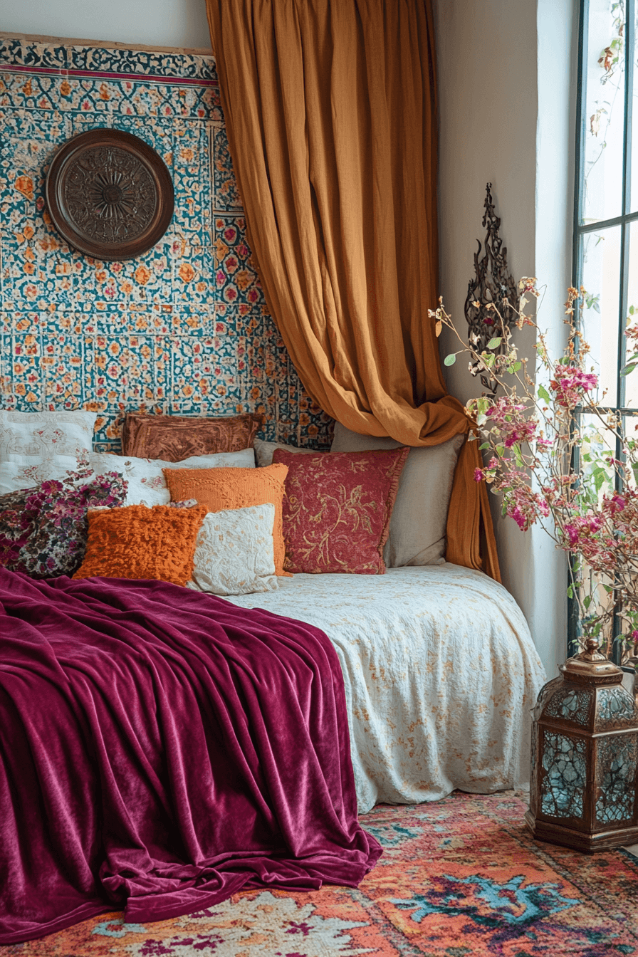 29 Boho Vintage Bedroom Inspirations That Bring Together Style and Comfort boho vintage bedroom