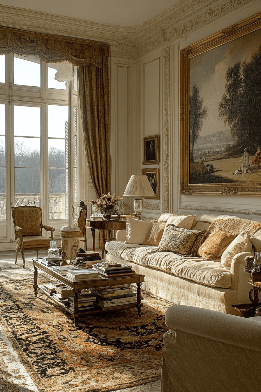 29 French Provincial Living Room Ideas That Radiate Timeless Charm french provincial living room