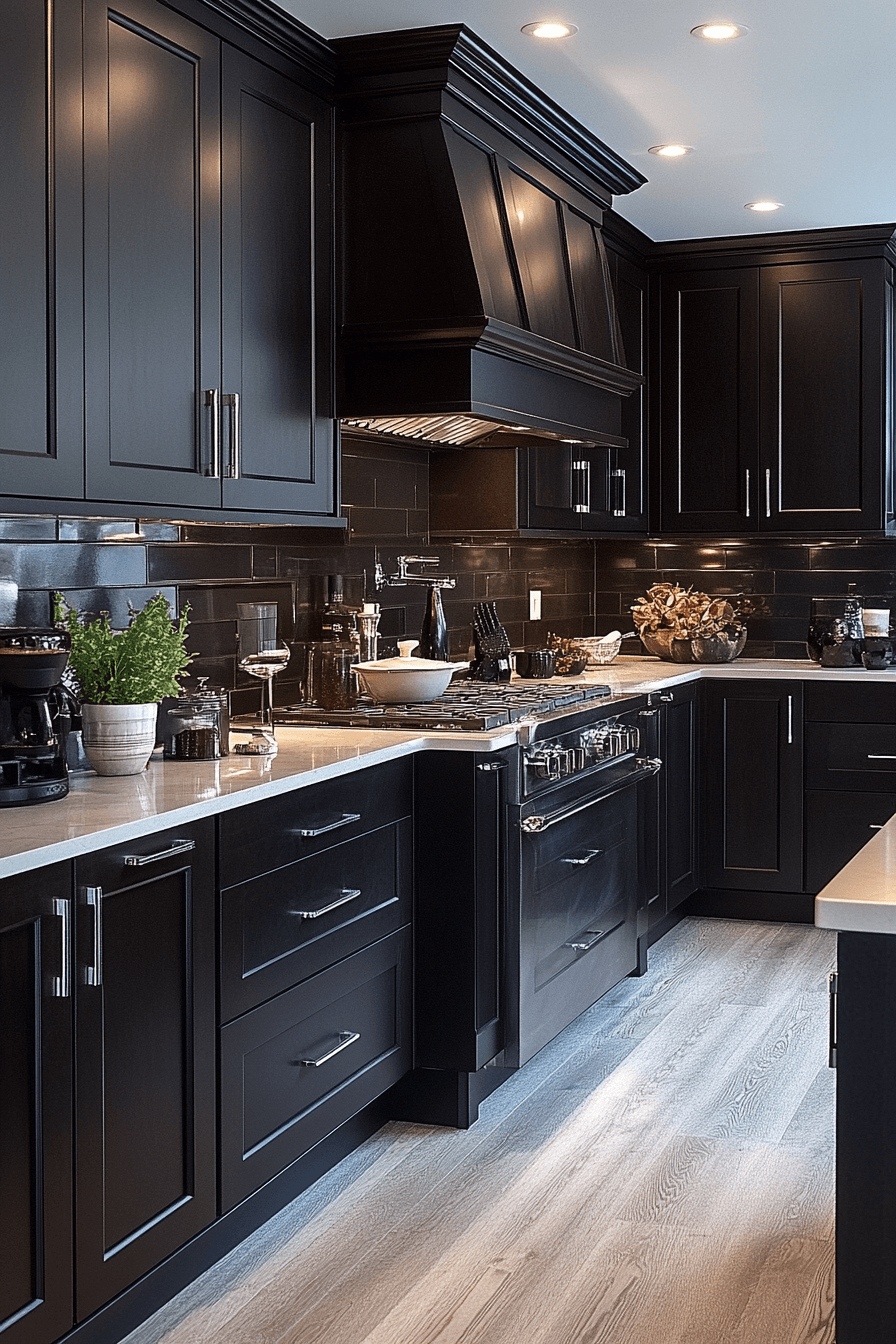 29 Dark and Moody Kitchen Inspirations That Bring Out the Best in Style dark and moody kitchen