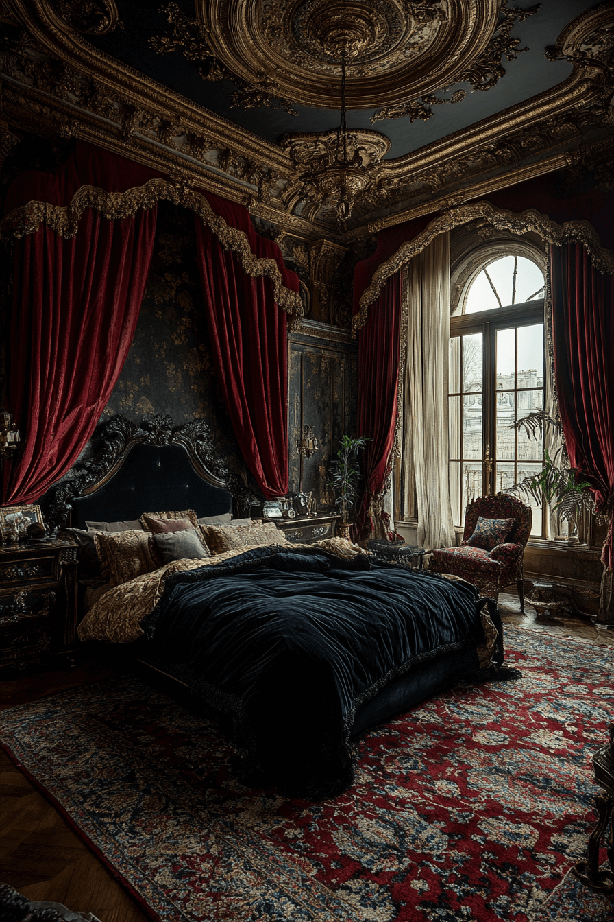 29 Moody Vintage Bedroom Designs That Blend Nostalgia with Style moody vintage bedroom
