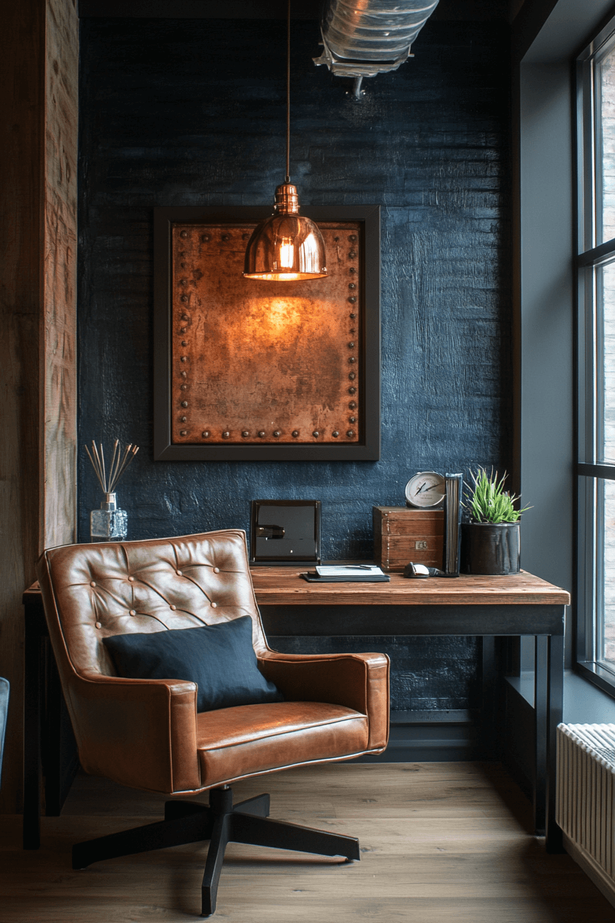 29 Moody Office Inspirations for a Comfortable and Inspiring Work Area moody office