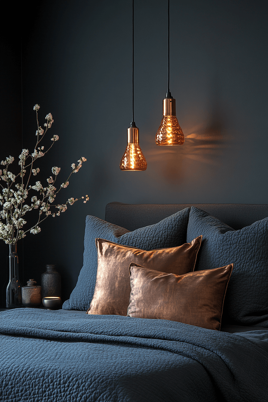 29 Moody Bedroom Ideas to Make Your Bedroom Feel Like a Luxurious Haven moody bedroom