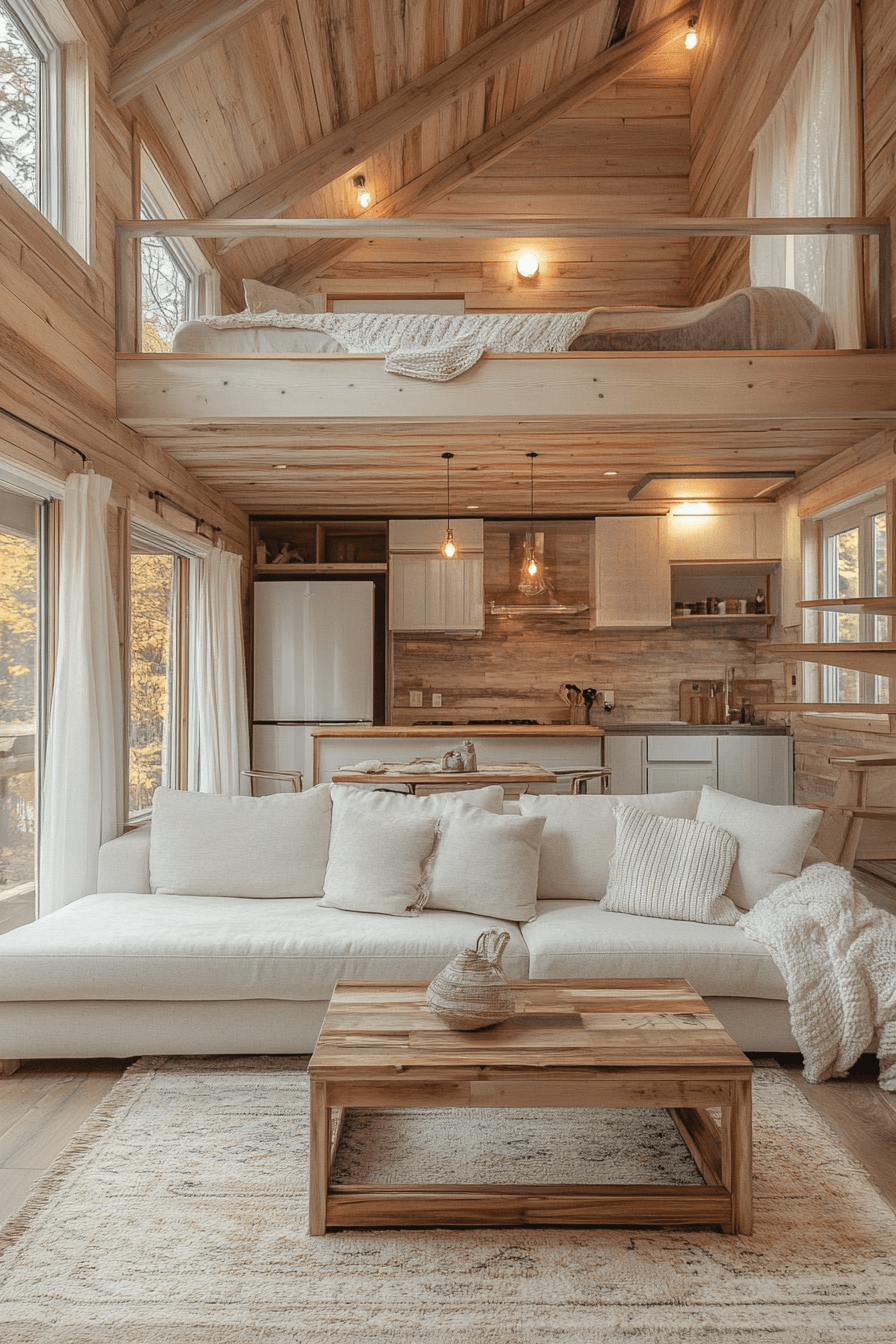 29 Tiny Cabins Interiors to Transform Your Small Space into a Sanctuary Tiny Cabins Interiors