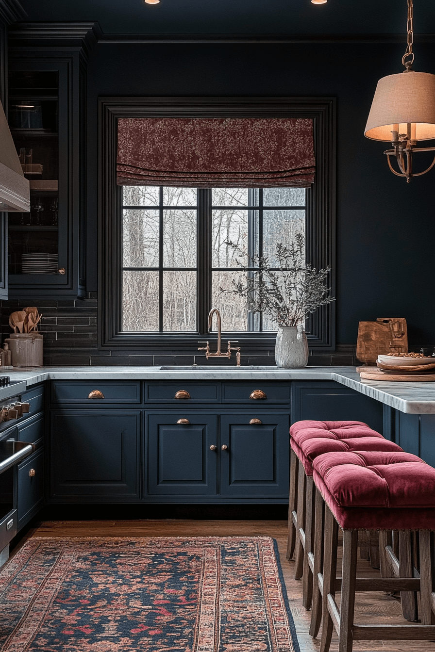 29 Moody Cottage Kitchen Inspirations to Embrace Simplicity and Depth moody cottage kitchen