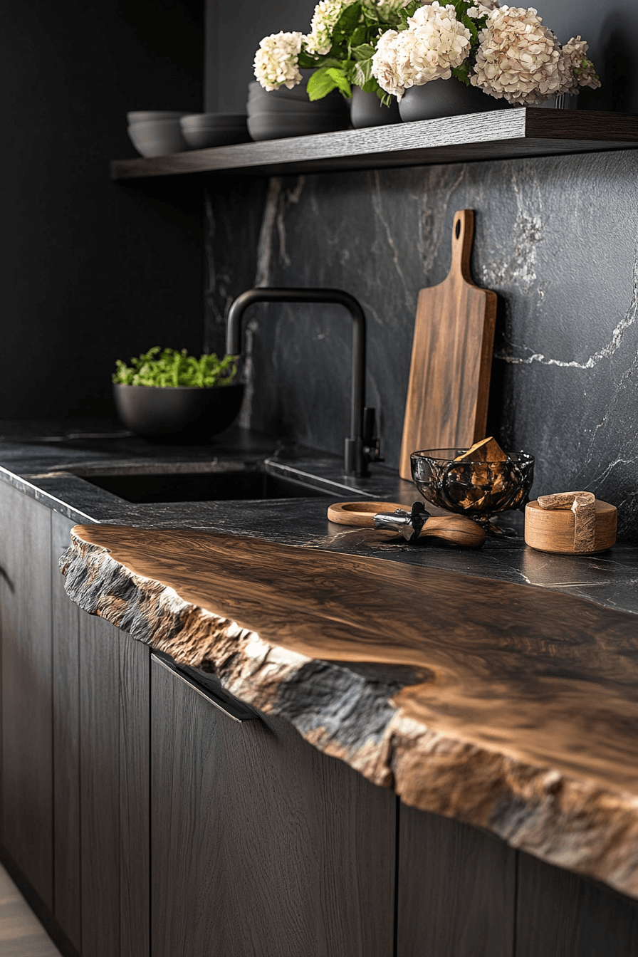 29 Dark and Moody Kitchen Inspirations That Bring Out the Best in Style dark and moody kitchen