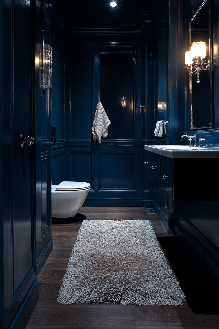29 Moody Bathroom Designs That Will Elevate Your Home’s Aesthetic moody bathroom