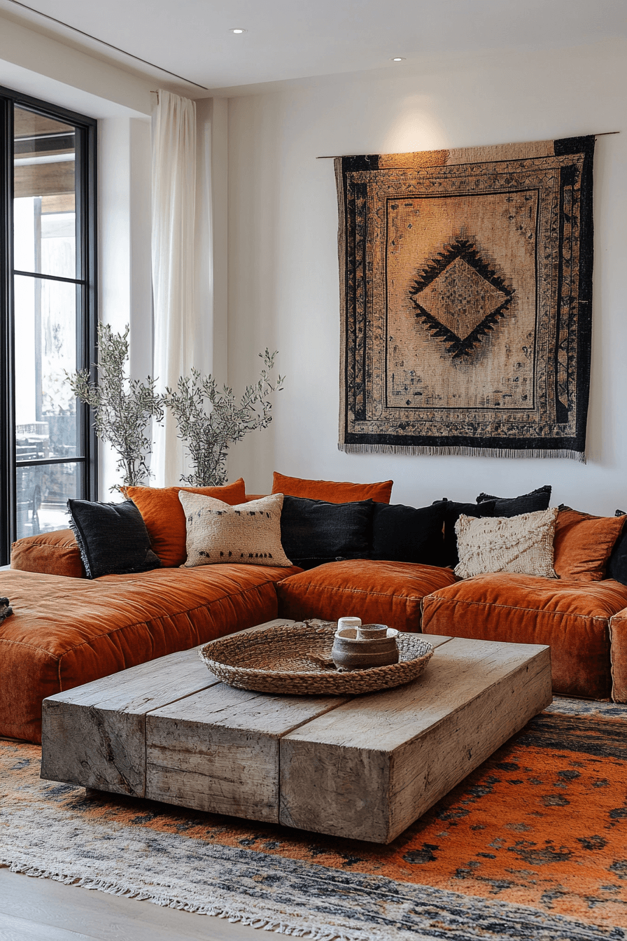 29 Boho Mid Century Modern Living Room Ideas for a Perfectly Eclectic Vibe boho mid century modern living room
