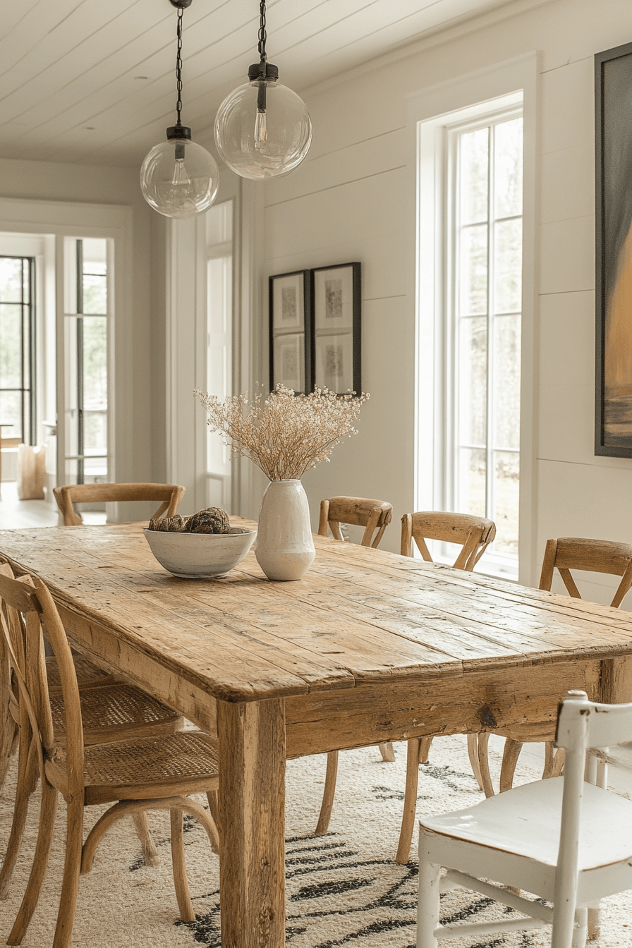 29 Modern Vintage Dining Room Inspirations for a Beautifully Eclectic Vibe modern vintage dining room