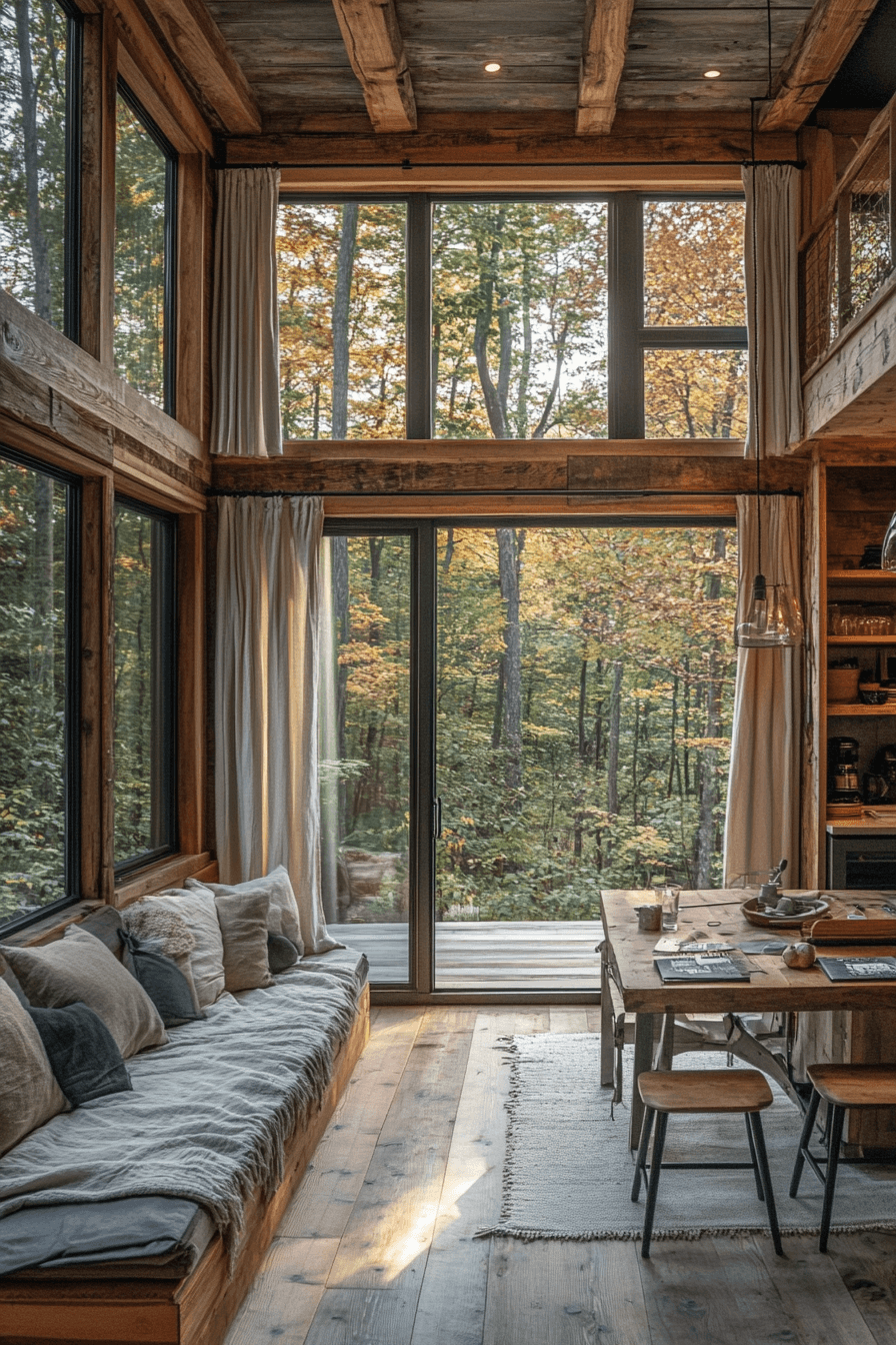 29 Tiny Cabins Interiors to Transform Your Small Space into a Sanctuary Tiny Cabins Interiors