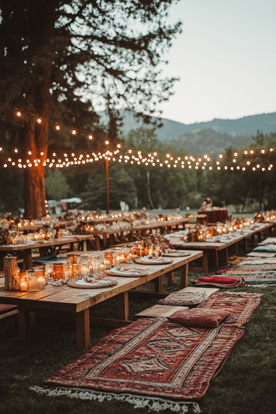 29 Boho Rustic Wedding Decor Ideas for a Cozy and Elegant Celebration boho rustic wedding decor