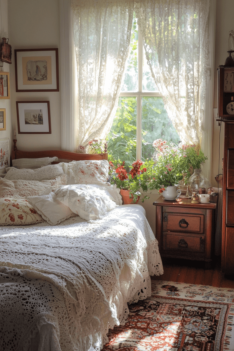 29 Boho Vintage Bedroom Inspirations That Bring Together Style and Comfort boho vintage bedroom