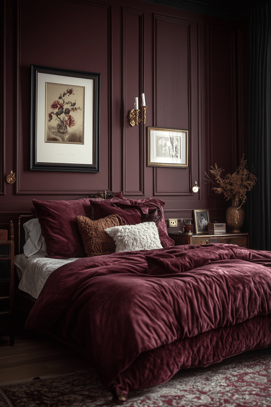 29 Moody Romantic Bedroom Designs That Will Make Your Room Feel Magical moody romantic bedroom