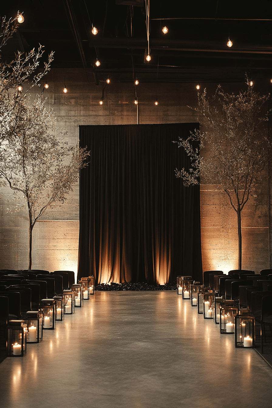29 Moody Romantic Wedding Decor Inspirations for an Intimate Celebration moody romantic wedding decor