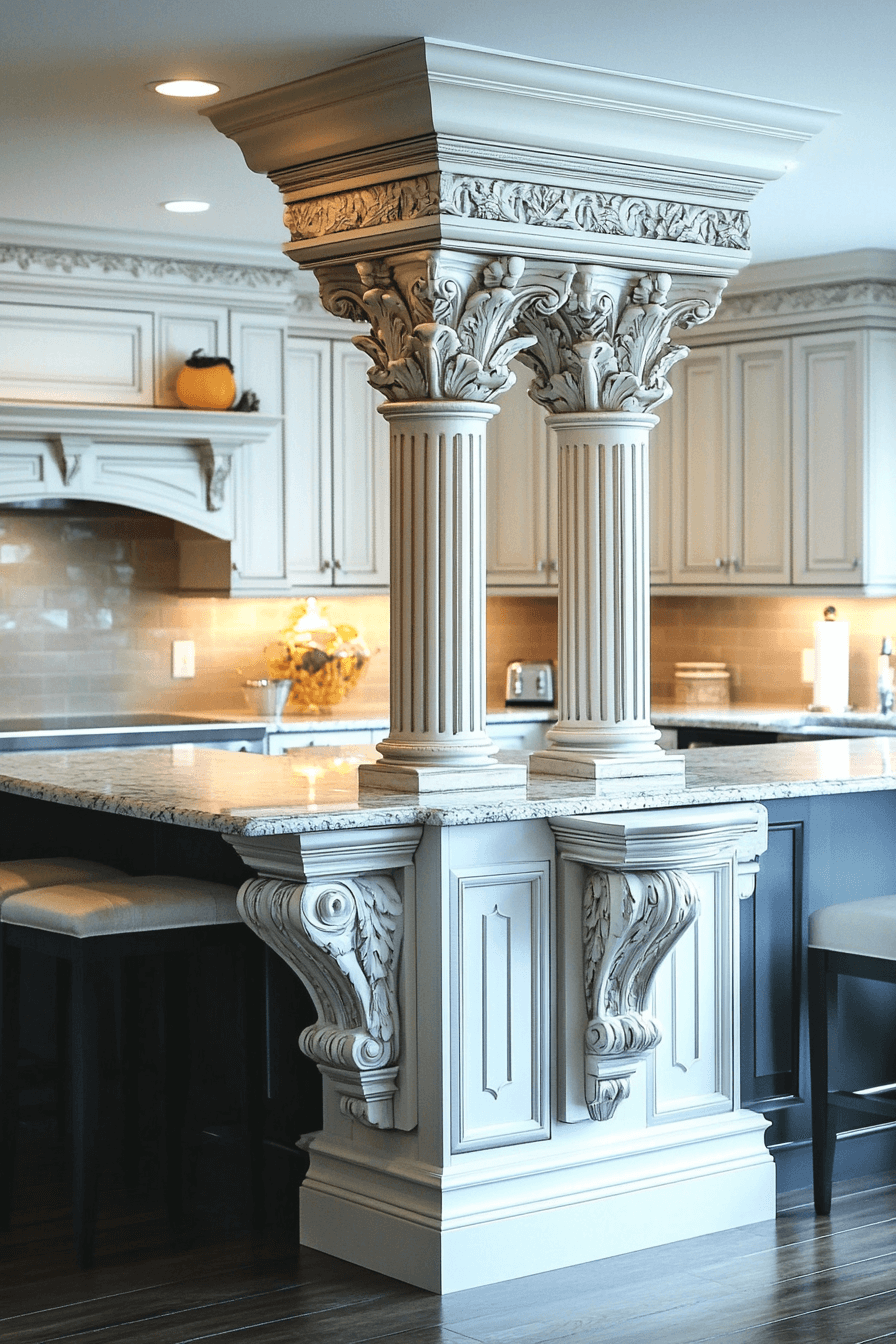 29 Neoclassical Kitchen Inspirations to Create a Truly Timeless Culinary Experience neoclassical kitchen