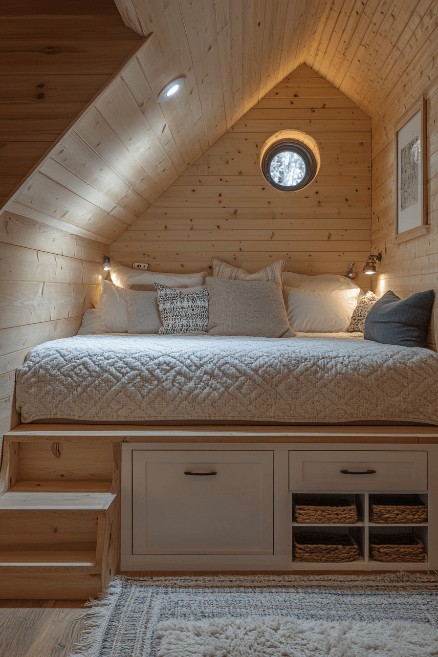 29 Tiny Cabins Interiors to Transform Your Small Space into a Sanctuary Tiny Cabins Interiors