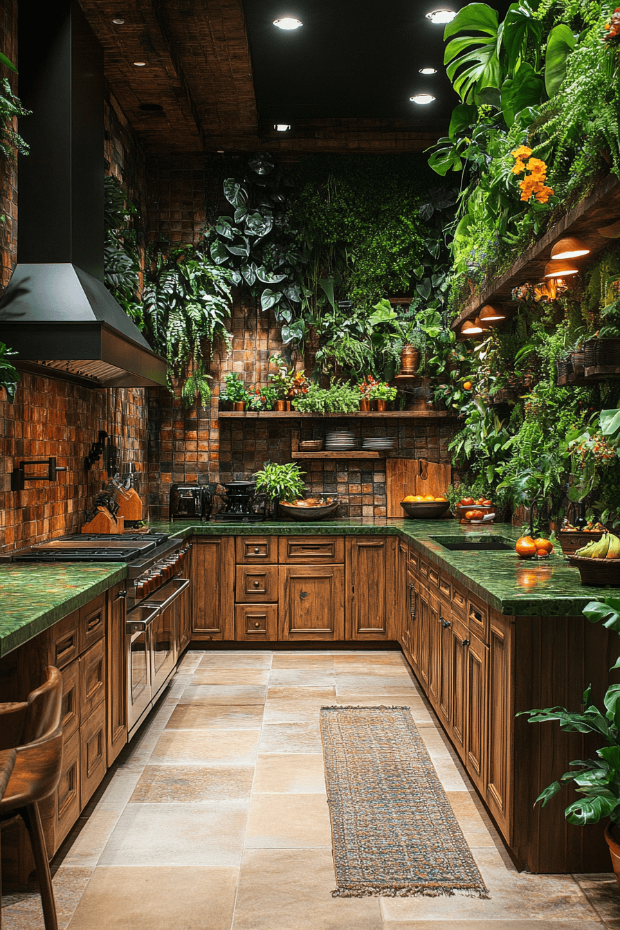 29 Tropical Kitchen Design Inspirations for a Fresh and Breezy Feel tropical kitchen design