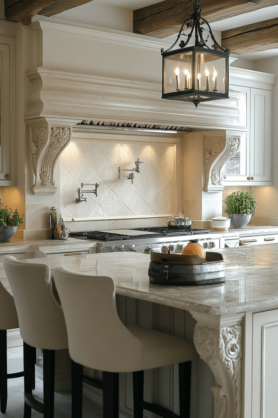 29 Neoclassical Kitchen Inspirations to Create a Truly Timeless Culinary Experience neoclassical kitchen