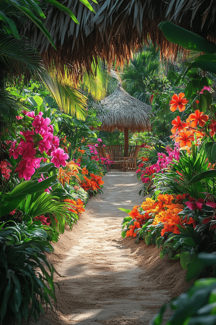 29 Tropical Landscape Design Ideas to Turn Your Yard Into Paradise tropical landscape design