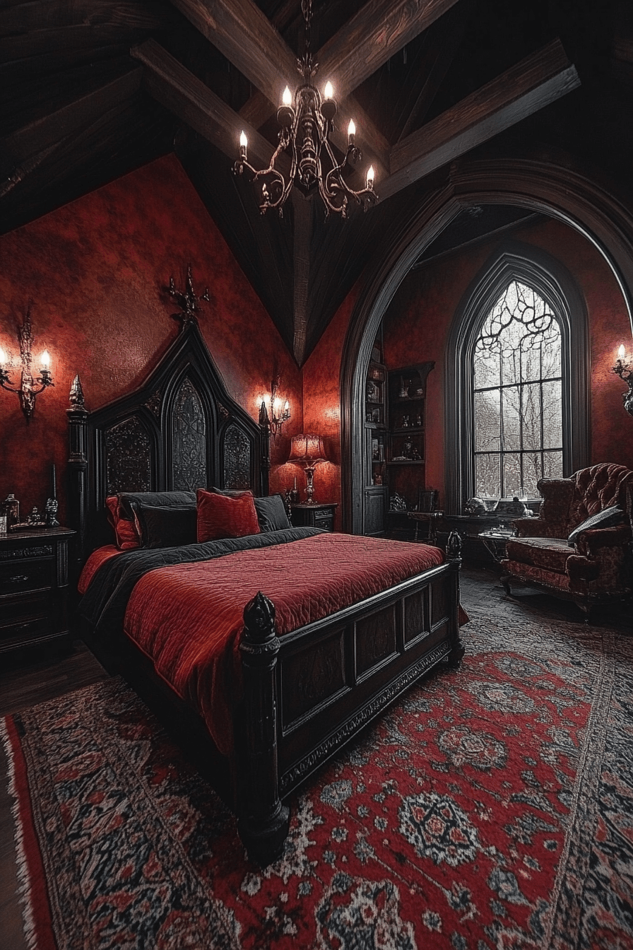 29 Moody Vintage Bedroom Designs That Blend Nostalgia with Style moody vintage bedroom