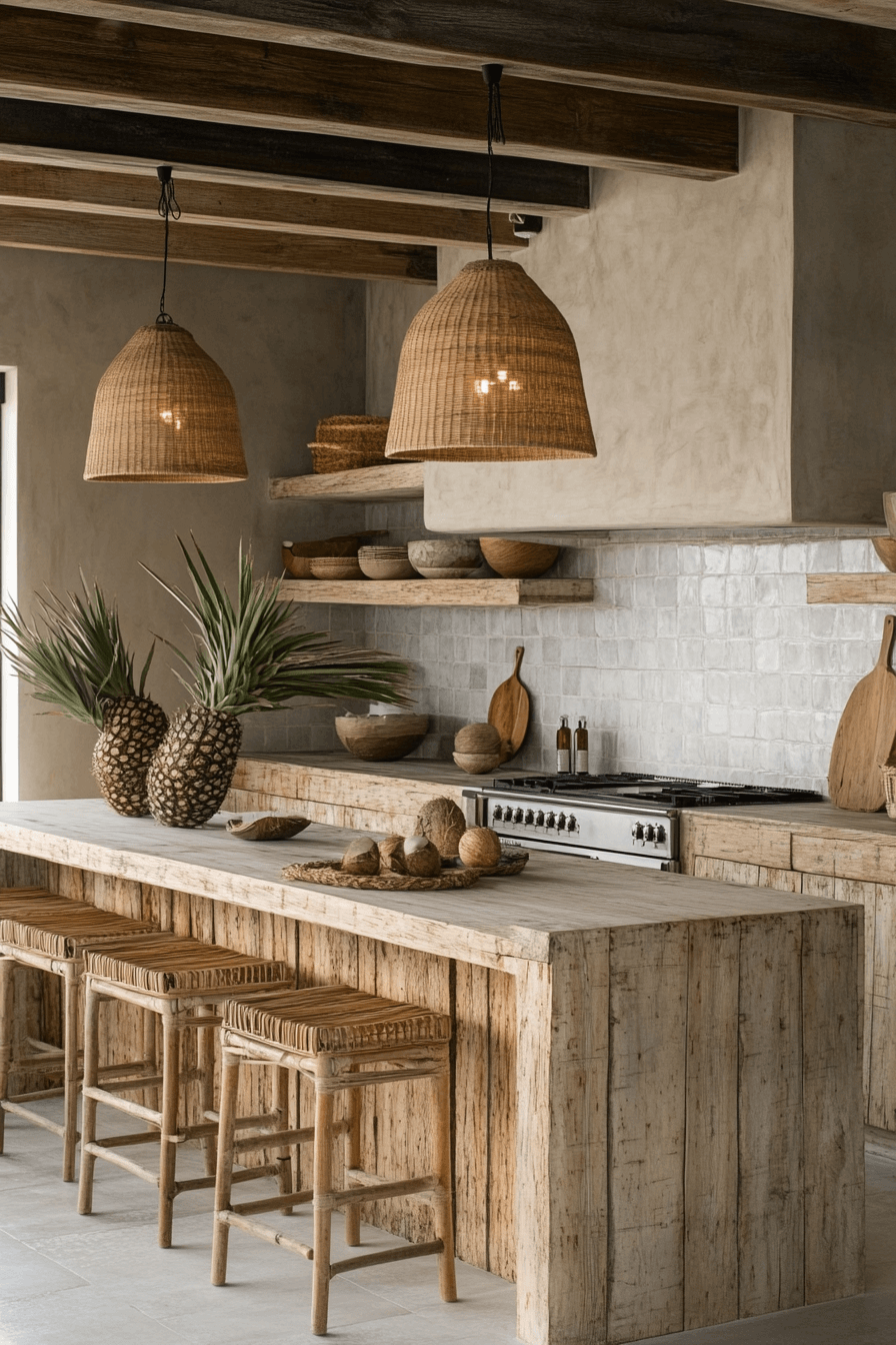 29 Tropical Kitchen Design Inspirations for a Fresh and Breezy Feel tropical kitchen design