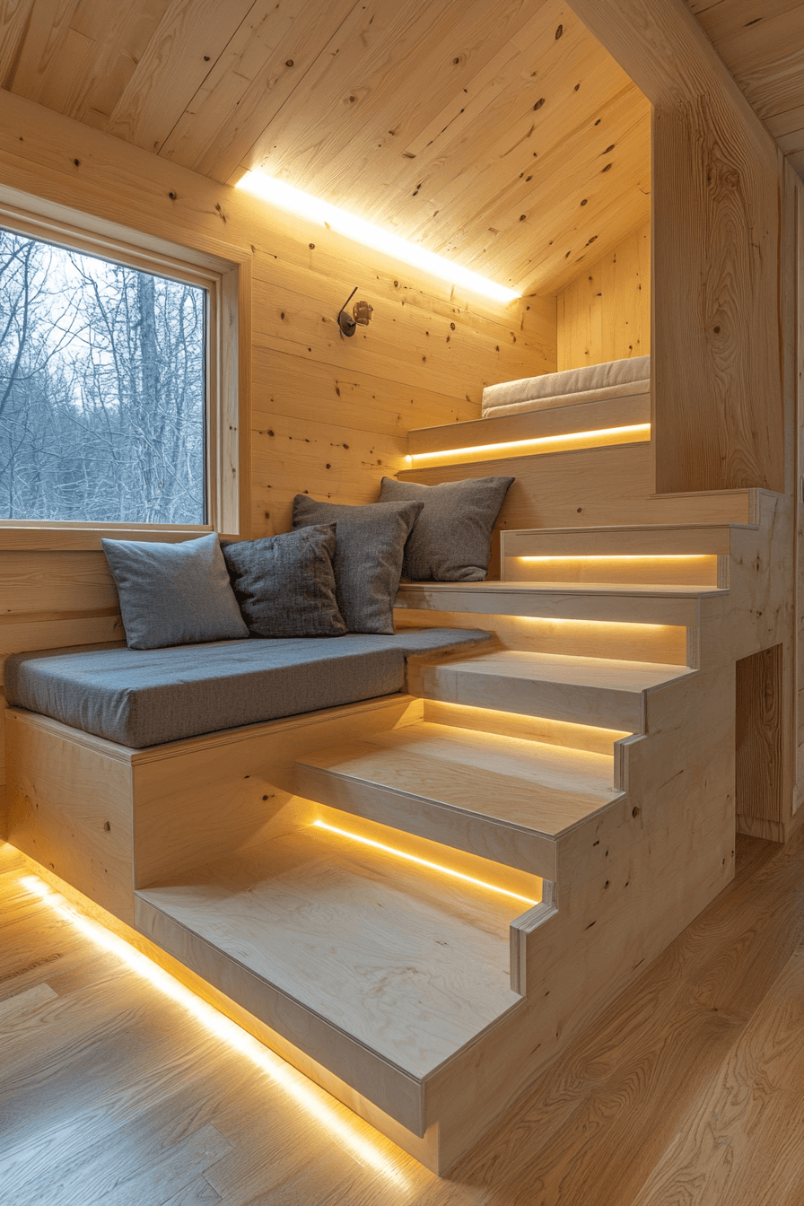 29 Tiny Cabins Interiors to Transform Your Small Space into a Sanctuary Tiny Cabins Interiors
